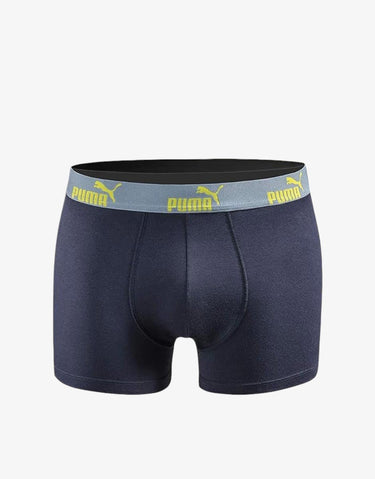PUMA 3-Packs Boxer Shorts Blue/Lime | MegaMall.bg