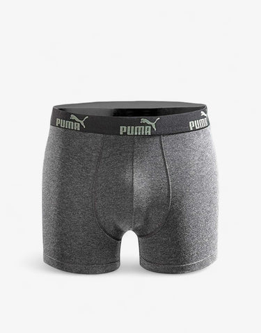 PUMA 3-Packs Boxer Shorts Green/Black | MegaMall.bg