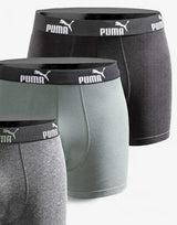 PUMA 3-Packs Boxer Shorts Green/Black | MegaMall.bg