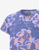 PUMA Alpha All Over Print Tee Hazy Blue | MegaMall.bg