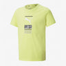 PUMA Alpha Graphic Tee Yellow Жълт 140 | MegaMall.bg