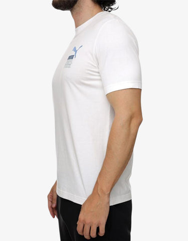 PUMA Classics Brand Love Graphic Tee White
