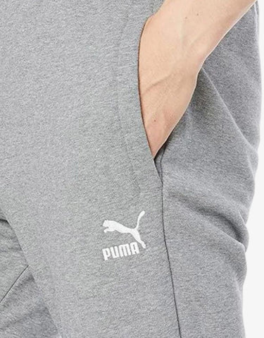 PUMA Classics Cuffed Sweatpants Grey | MegaMall.bg
