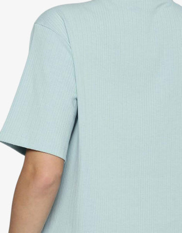 PUMA Classics Mock Neck Tee Blue