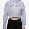 PUMA Classics Relaxed Cropped Hoodie Grey Сив XS | MegaMall.bg