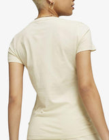 PUMA Classics Shiny Logo Tee Alpine Snow | MegaMall.bg