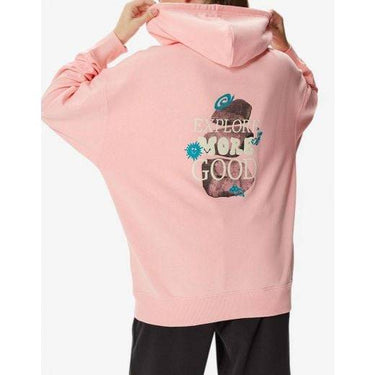 PUMA Downtown Oversized Graphic Hoodie Pink | MegaMall.bg
