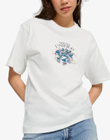 PUMA Downtown Relaxed Graphic Tee White Бял XS | MegaMall.bg