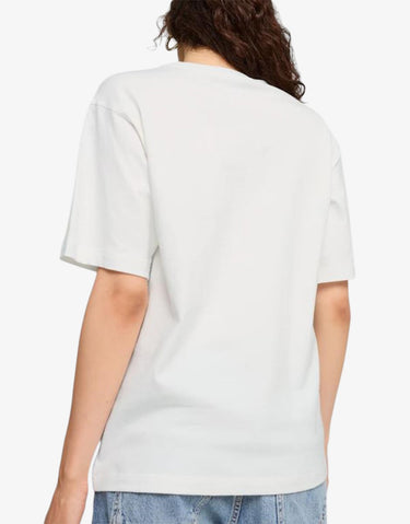 PUMA Downtown Relaxed Graphic Tee White | MegaMall.bg