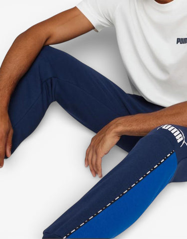PUMA Essential Block x Tape Pants Blue