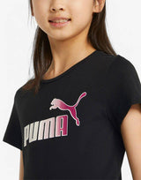 PUMA Essentials Bleach Logo Tee Black | MegaMall.bg