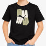 PUMA Essentials Graphic Tee Black Черен 140 | MegaMall.bg