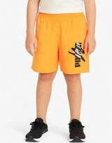 PUMA Essentials Logo Lab Shorts Orange Оранжев 140 | MegaMall.bg