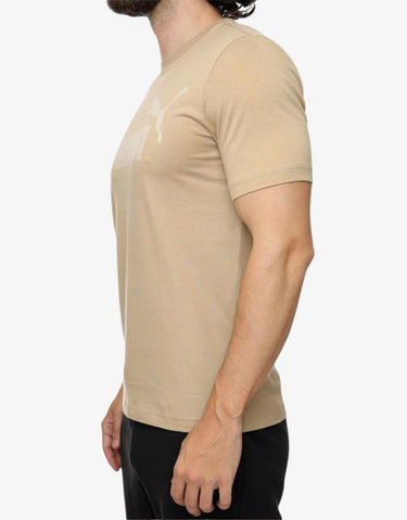 PUMA Essentials Logo Tee Beige