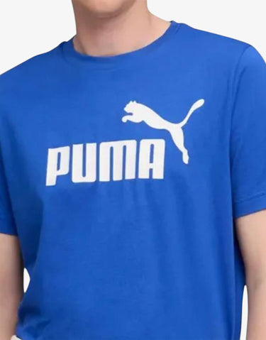 PUMA Essentials No. 1 Logo Tee Mountain Blue | MegaMall.bg