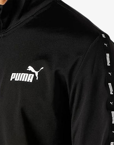 PUMA Essentials Tape Tricot Tracktop Black