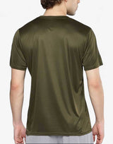 PUMA Essentials Taped Tee Dark Olive | MegaMall.bg