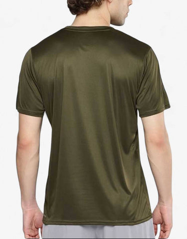 PUMA Essentials Taped Tee Dark Olive | MegaMall.bg
