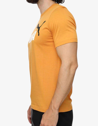 PUMA Essentials+ 2 Col Logo Tee Orange
