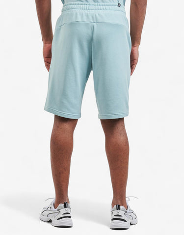 PUMA Essentials+ 2 Color Logo Shorts Blue | MegaMall.bg