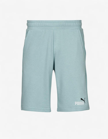 PUMA Essentials+ 2 Color Logo Shorts Blue | MegaMall.bg