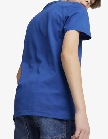 PUMA Essentials+ Col Logo Tee Blue