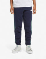PUMA Essentials+ Colorblock Pants Navy Син 140 | MegaMall.bg