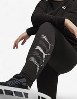 PUMA Essentials+ Logo Lab Leggings Black | MegaMall.bg