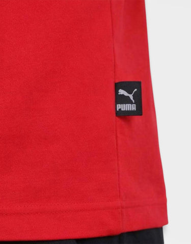 PUMA Essentials+ Logo Lab Summer Tee Red M
