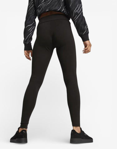 PUMA Essentials+ Script Leggings Black | MegaMall.bg