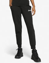 PUMA Essentials+ Script Track Pants Black Черен XS | MegaMall.bg