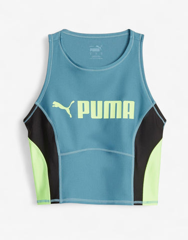 PUMA Fit Eversculpt Training Tank Top Blue | MegaMall.bg