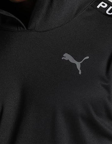 PUMA Fit Lightweight Pwrfleece Hoodie Black