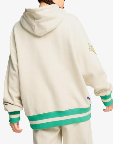 PUMA Getting Crafty Basketball Hoodie Ecru