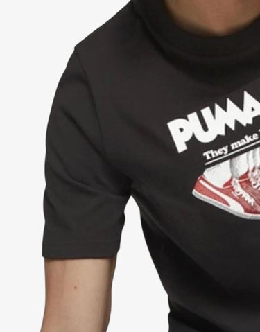 PUMA Graphic Paws Tee Black