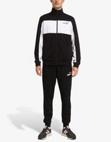 PUMA Poly Colorblock Suit Black/White Черен S | MegaMall.bg