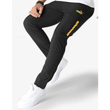 PUMA x Manchester City FC Woven Pants Black/Yellow | MegaMall.bg