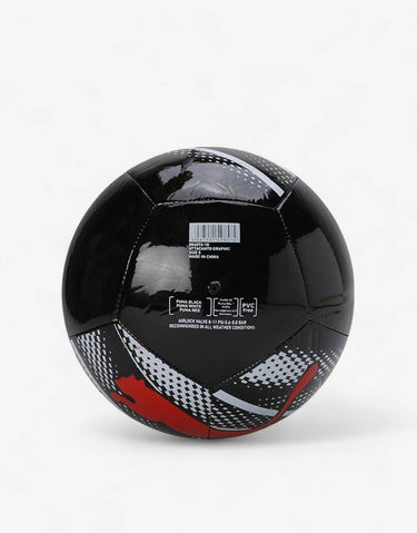 PUMA Attacanto Graphic Soccer Ball Black/Red | MegaMall.bg