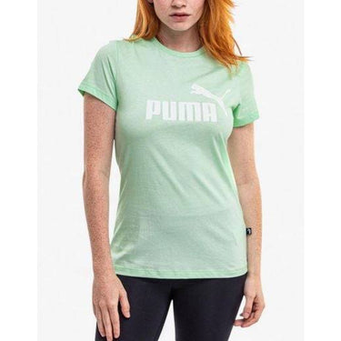 PUMA Essentials Logo Tee Garnet Green Зелен M | MegaMall.bg