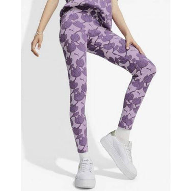 PUMA Essentials+ Blossom Leggings Purple Лилав 128 | MegaMall.bg