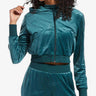 REEBOK Classics Energy Q4 Velour Full-Zip Hoodie Teal Тюркоаз 2XL | MegaMall.bg