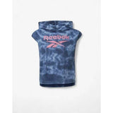 REEBOK Tie-Dye Hooded Tee Blue Син 140 | MegaMall.bg