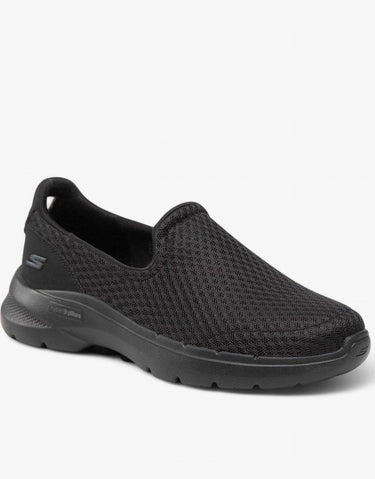 SKECHERS Go Walk 6 Motley Shoes Black | MegaMall.bg