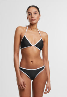 UC Ladies Ladies Retro Triangle Bikini Бански black/white