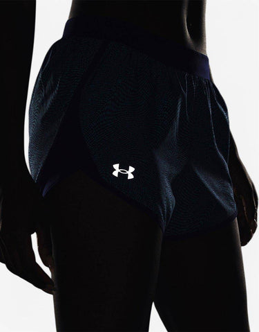 UNDER ARMOUR Fly By 2.0 Printed Short Blue | MegaMall.bg