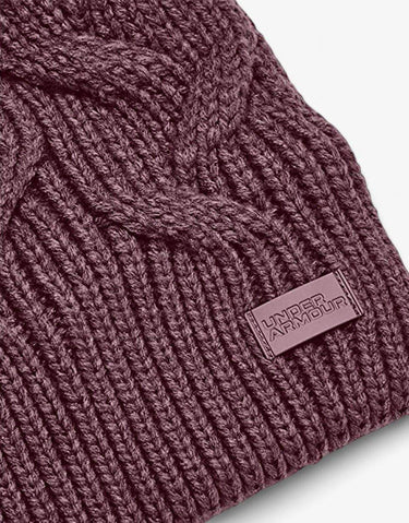 UNDER ARMOUR Around Town Beanie Dark Red | MegaMall.bg