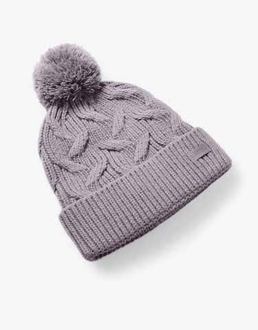 UNDER ARMOUR Around Town Pom Beanie Purple Лилав | MegaMall.bg