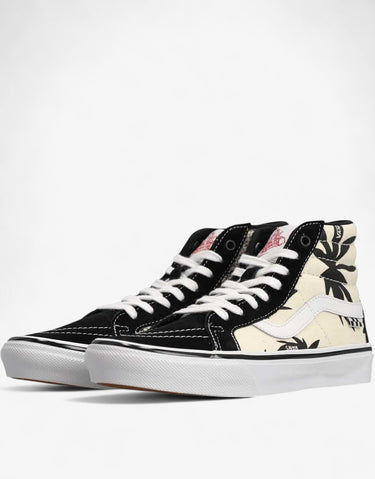VANS Skate Sk8-Hi Reissue Shoes White/Black | MegaMall.bg