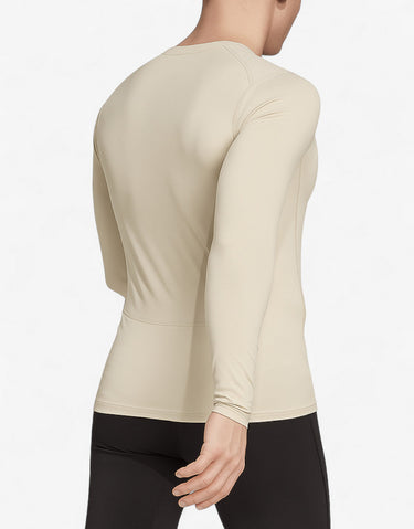 ADIDAS Tech-Fit Training Top Beige | MegaMall.bg