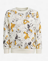 ADIDAS x Disney Mickey Mouse Sweatshirt Off White/Yellow | MegaMall.bg